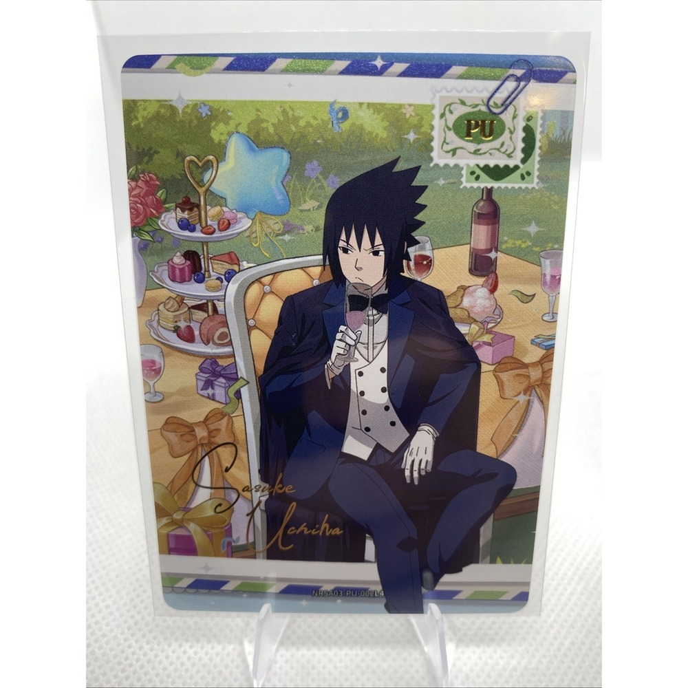 Sasuke Uchiha NRSA03-PU-002L4 Series 3 English Naruto Kayou Card